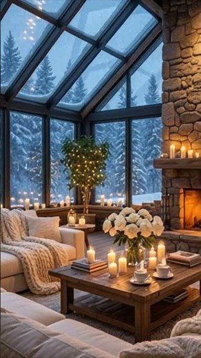 Snowfall Sounds for Sleeping #natureasmr #snowasmr