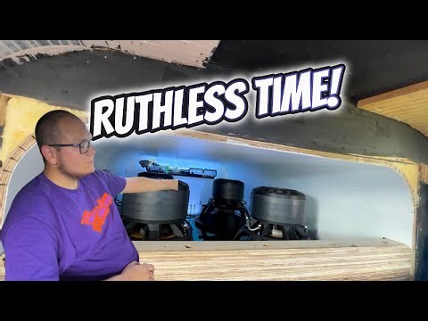 4 Ruthless 4.4F 18s On 1 Ruthless Audio 10k | Pounding Drivers From Big Power