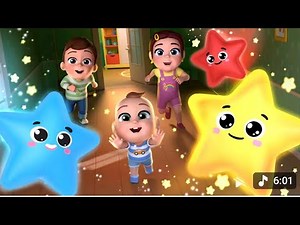 "🌟 Counting Stars: A Fun Nursery Rhyme Adventure for Kids! 🚀 | Sing Along & Learn!"