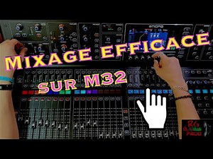 HOW TO MAKE A QUICK LIVE MIX in soundcheck (on a digital console)