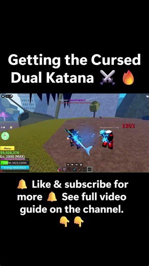 Getting the Cursed Dual Katana ⚔️🔥 | CDK Unlock #shorts #roblox #bloxfruits