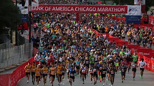 Watch: 2023 Bank of America Chicago Marathon Finish Line