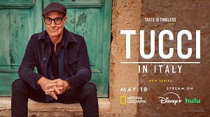 Stanley Tucci reveals tasty trailer for new NatGeo series 'Tucci in Italy'