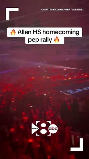 Allen High School homecoming pep rally 🔥