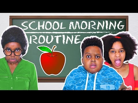 BACK TO SCHOOL Morning Routine! - Shiloh and Shasha - Onyx Kids