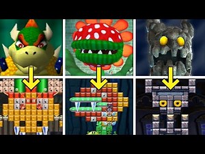 All Super Mario 3D All-Stars Boss Fights Recreated in Super Mario Maker 2