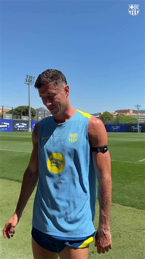 Final training session for Lewy 😢