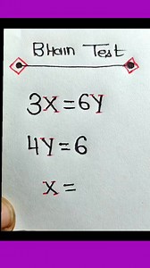 19K views · 63 reactions | Brain Teasers #math #algebra #trendingreels #viralmath #math #brainteaser #trending #logic #puzzle #iqtest #trending #logic #math #algebra | Vikash Sharma | Facebook