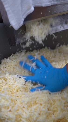 Grated cheese anyone? #cheesetok #cheeseislife #cheeseplease #cheesepull #cheesemaking
