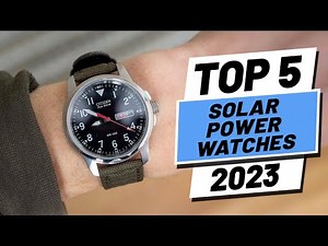 Top 5 BEST Solar Powered Watches of [2023]