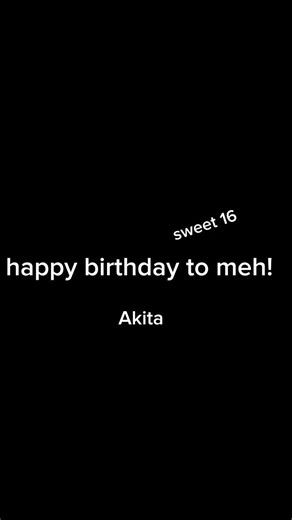 happy sweet 16 birthday to meh 🎀 warning: Blood
