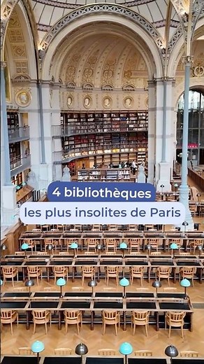 Les 4 bibliothèques les plus insolites de Paris