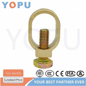 [Hot Item] Brass Earth Bonding a Clamp Grounding Earthing Clamps Accessories