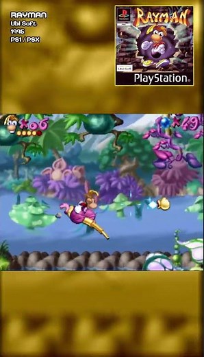Rayman (PS1 / PSX) #Rayman #PS1 #PSX #RetroGaming