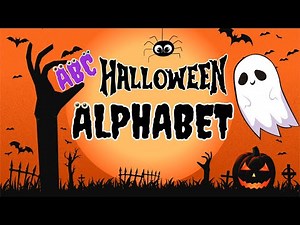 🎃 Halloween ABC Song for Kids 👻 Learn the Alphabet with Spooky Fun Pumpkins, Ghosts & Bats!