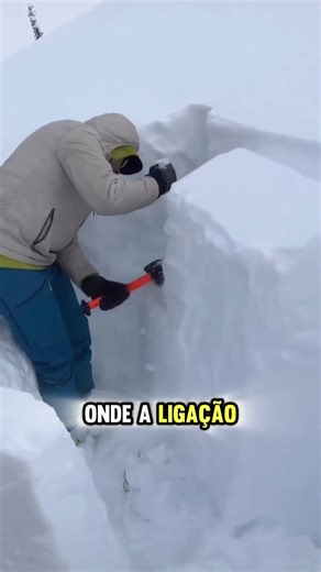 How is the snow compression test performed?