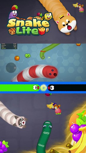 Monday, let’s play #snake #snakegame #snakeio #iogame #snakelite #fyp