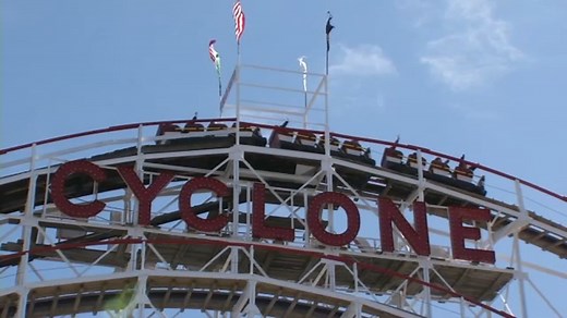 Iconic Cyclone rollercoaster reopens in Coney Island