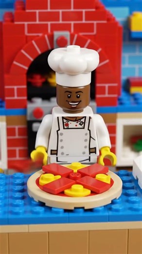 Making pizza #lego