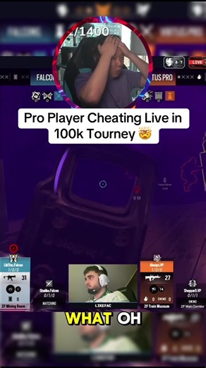 Pro Player Cheating Exposed in Rainbow Six Siege Tournament