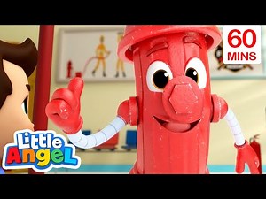 Fire Safety Song | @LittleAngel | Nursery Rhymes | Sing Along