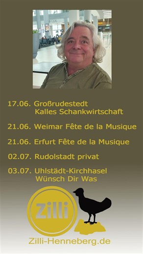 Juni-Juli-Konzerte - Zilli Henneberg #ska #reggae #satire #funny #livemusic