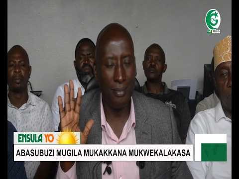 ABASUBUZI BAGUSAZE BALI BATEGESE OKWEKALAKASA NGA 15 OMWEZI GUNO. GAVUMENTI EBADDUKILIDDE ERA BONNA