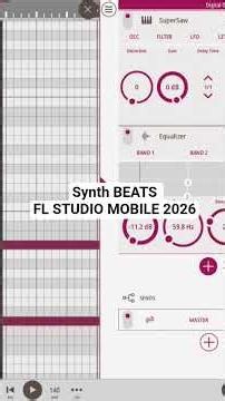 Synth BEATS TUTORIALS Nicolas FL STUDIO MOBILE 2026 #synthbeats #flstudiomobile4 #beatmaking