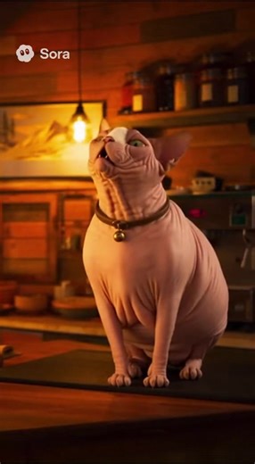 Yodel cat the movie looks dope