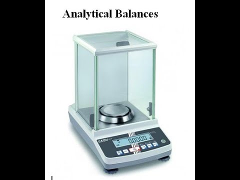 Handling and Calibration of Analytical Balance