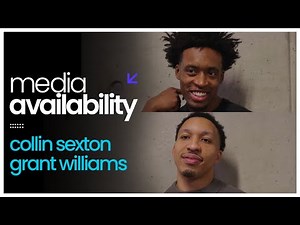 Hornets at Jazz: Collin Sexton & Grant Williams Postgame Media Availability | 1/11/2026