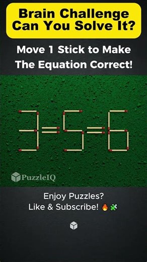 Can You Solve This Puzzle? 🧩 Brain Challenge! 🔥