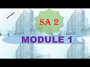 STRUCTURAL ANALYSIS 2 MODULE 1 : FRAMES 2