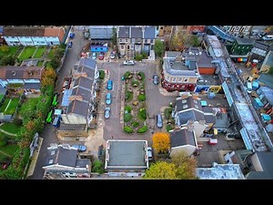 Eastenders Set , Including the Old Set , January 2024 , DJI Mini 4 Pro , 4K