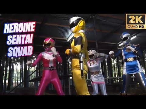 [Super Sentai highlight] Heroine Sentai Squad vs. Orcs #LadyTV #supersentaiseries #powerrangers
