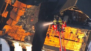 Firefighters battled 3 separate overnight fires in Paterson, New Jersey