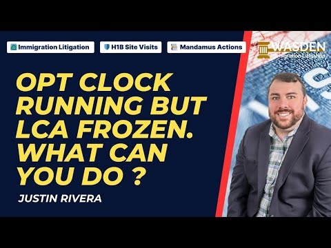 OPT Clock Running but LCA Frozen. What Can You Do