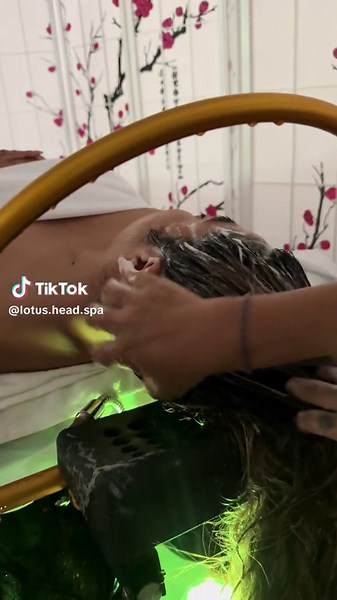 The massage techniques used during a head spa session reduce stress, which in turn, can reduce hair fall caused by stress. It’s a win-win for your mind and your hair🧖‍♀️#headspa #lotusheadspa #haircare #hairscalptreatment #womanownedbusiness #womanpower #scalp #nutleynj #headspacare