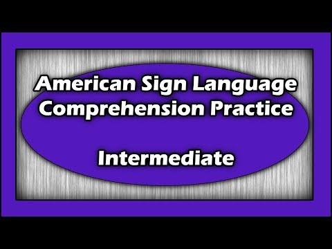 Intermediate ASL - Sentences with Numbers