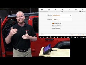 Autel MaxiSYS How To Use SGW Secure Gateway Access FCA Chrysler Jeep Dodge Fiat Vehicles