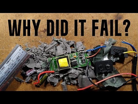 Exploring a faulty LED driver (with schematic)