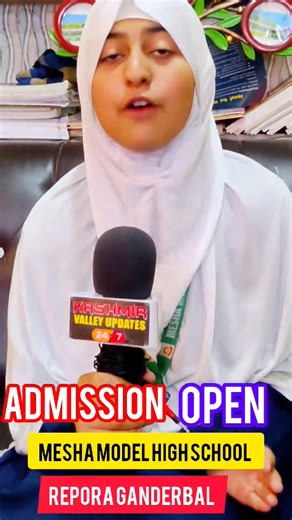 #advertisement . MESHA Model High School, Repora, Ganderbal! 🌟* Admissions Open for Academic Year 2025-2026! 📚 [Contact numbers 7780834930 9622527827 School landline number 01944060053] Join our community of learners and achievers! We're accepting applications for Nursery to Class 9th. *Why Choose MESHA Model High School? 🌈* - *Proven Track Record*: Dedicated to excellence with strong academic performance and student achievement. - *Expert Faculty*: Committed and experienced teachers providin