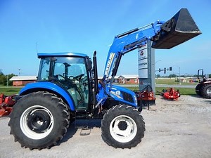 SOLD! 2014 New Holland T4.75 Powerstar Utility Tractor with Loader