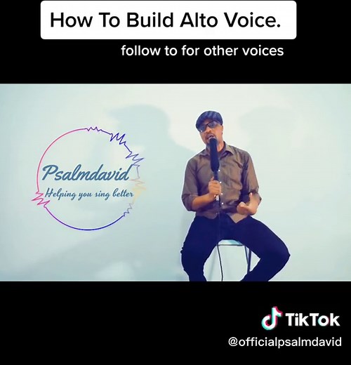 How to Build Your Alto Singing Voice