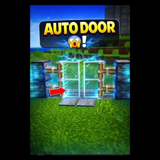 Automatic Door🗿|| #minecraft #isurvived100daysminecraftinhindi #viral #memes #yt #ytshorts