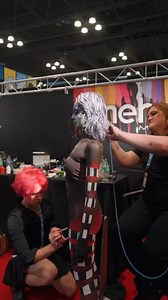 1.6M views · 7.4K reactions | artists create magic with Mehron ✨來 already missing all of the fun at @newyorkcomiccon - until next year! artists: @sterlingtullnyc @1800andrewdahling model: @_brybear_ videographer: @lera_kogan_mua | Mehron Makeup | Facebook