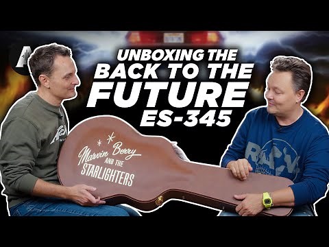 Limited Edition Epiphone Back to the Future ES-345 Unboxing & Demo!