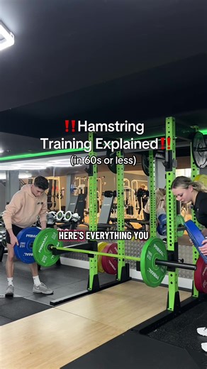 Hamstring training explained | Muscle Building 101 for beginners #gymtips #hamstring #hypertrophy #sbl