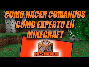 Como usar MCSTACKER para crear COMANDOS AVANZADOS de Minecraft JAVA