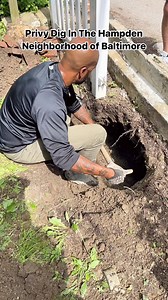 It’s Privy Diggin Szn! Yesterday my friends and I excavated a small brick lined privy behind an old millworkers house in Hampden. We found some cool artifacts like 2 spittoons, a brass purse, whiskey flasks, pool chalk, and much much more!! #relichunting #privydigging #thebmorecreatives #metaldetecting #relichunter #treasurehunting | Salvage Arc